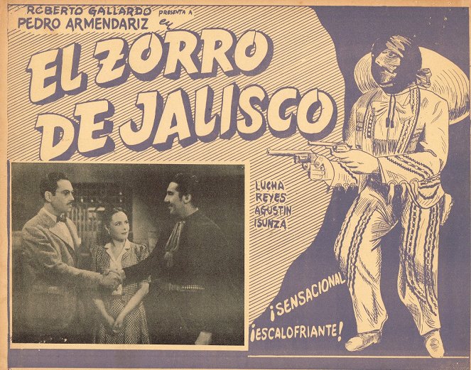 El zorro de Jalisco - Plakate
