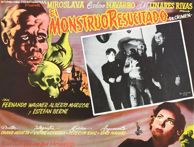 El monstruo resucitado - Plakate