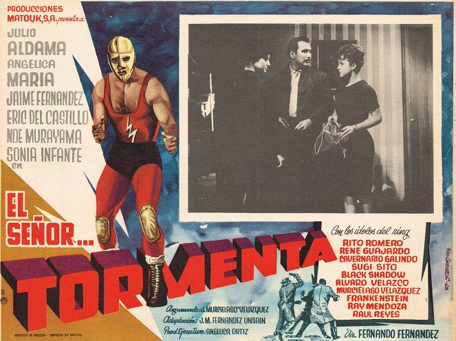 El señor Tormenta - Plakátok