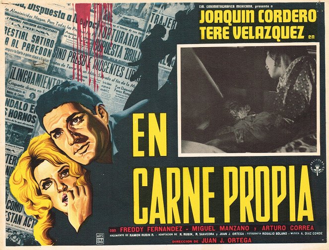 En carne propia - Affiches