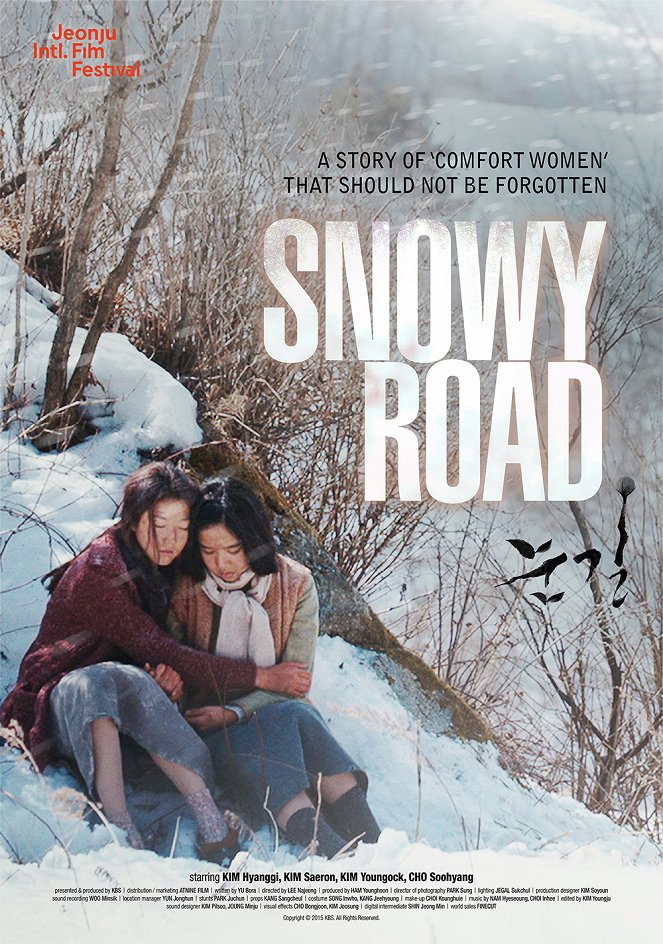 Snowy Road - Posters