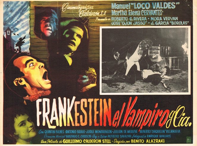 Frankestein el vampiro y compañía - Plakate