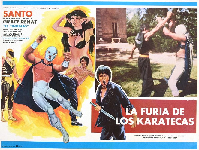 La furia de los karatekas - Cartazes