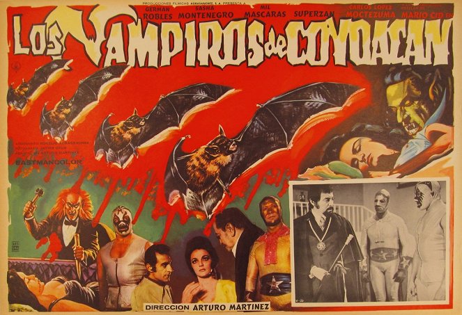 Los vampiros de Coyoacán - Carteles