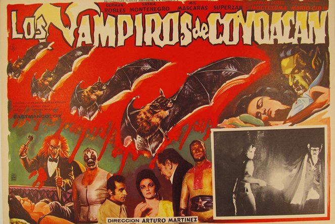 Los vampiros de Coyoacán - Julisteet
