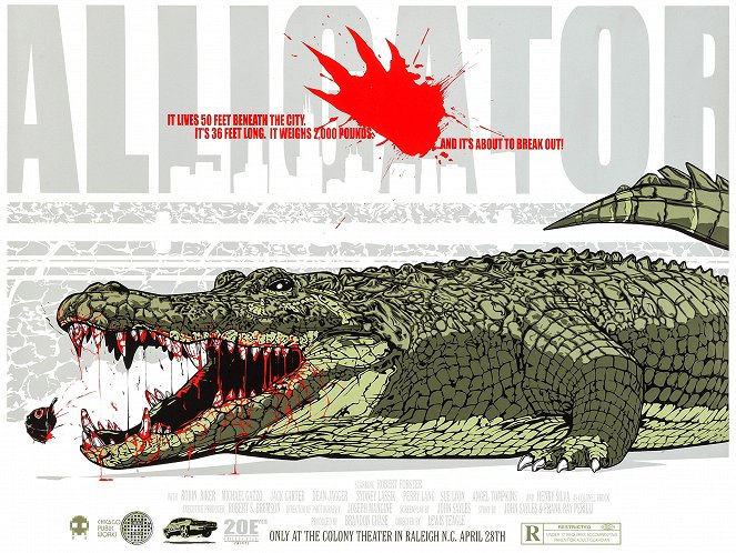 L'Incroyable Alligator - Affiches