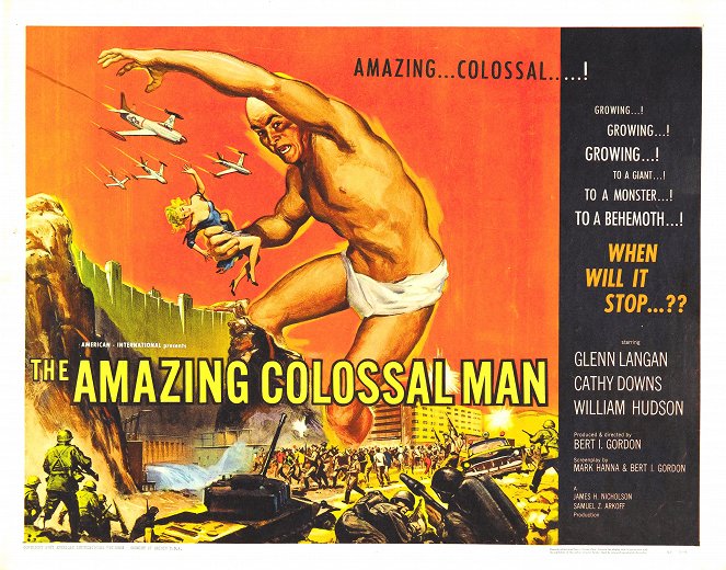 The Amazing Colossal Man - Plakáty