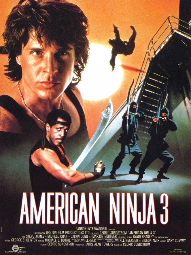 American Ninja 3: Blood Hunt - Affiches