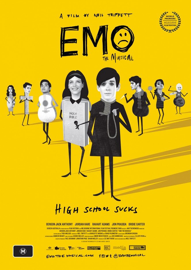EMO muzikál - Plakáty