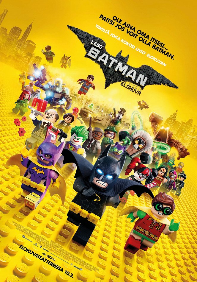 LEGO® Batman Elokuva - Julisteet