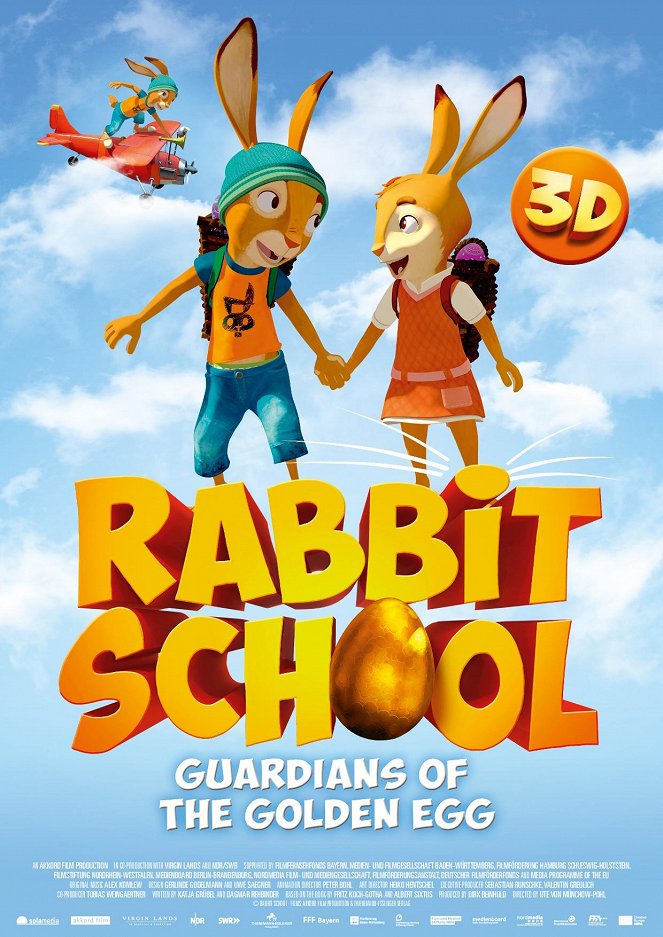 Rabbit School. Los guardianes del huevo de oro - Carteles
