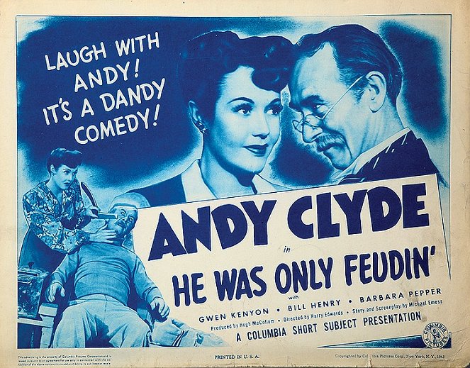 He Was Only Feudin' - Posters