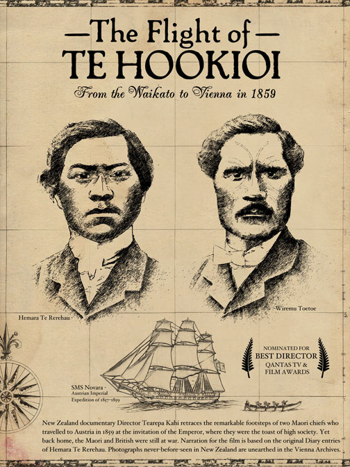 The Flight of Te Hookioi - Cartazes