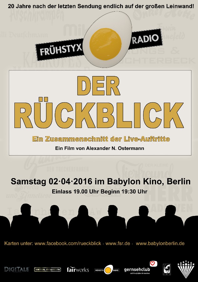 Frühstyxradio: Der Rückblick - Posters
