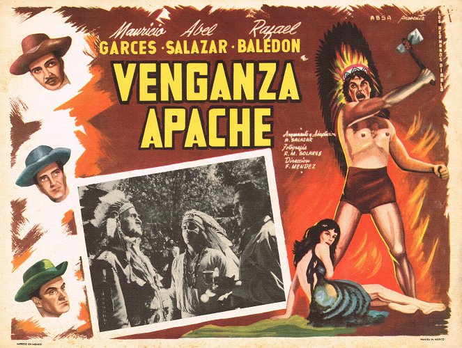 Venganza Apache - Cartazes