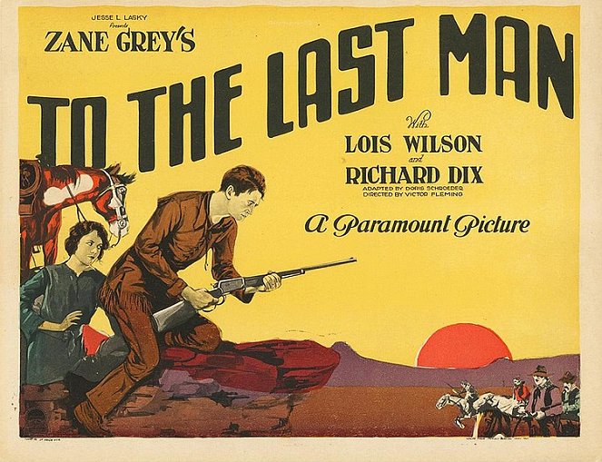 To the Last Man - Affiches
