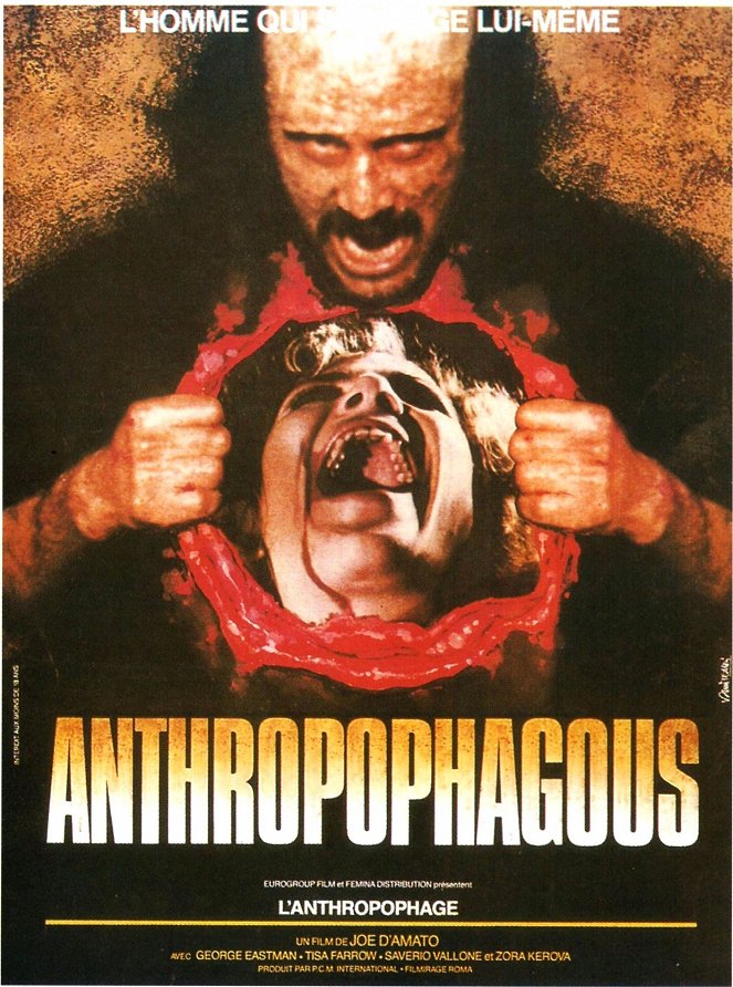 Anthropophagous - Affiches