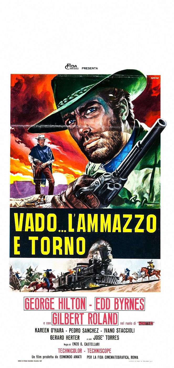 Vado... l'ammazzo e torno - Affiches