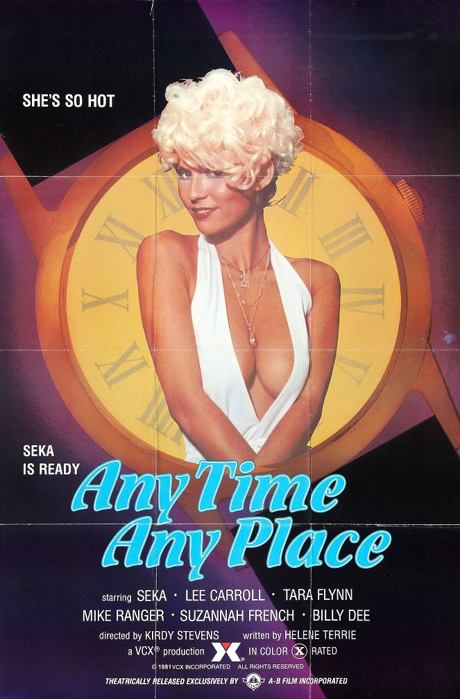 Anytime Anyplace - Plakaty