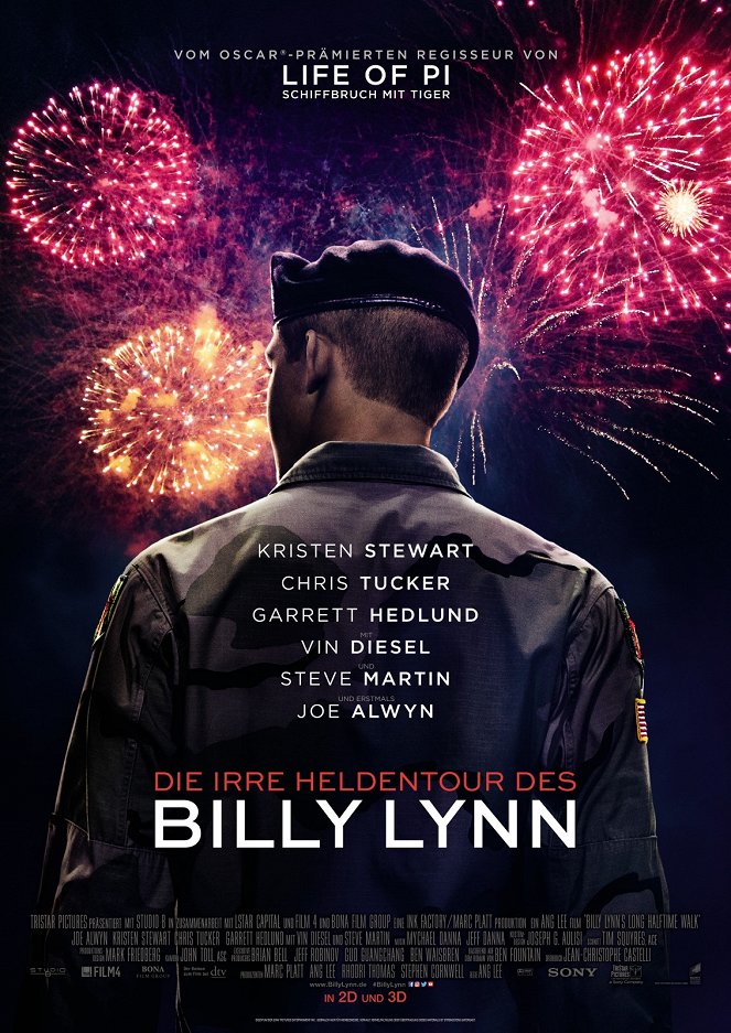 Die irre Heldentour des Billy Lynn - Plakate