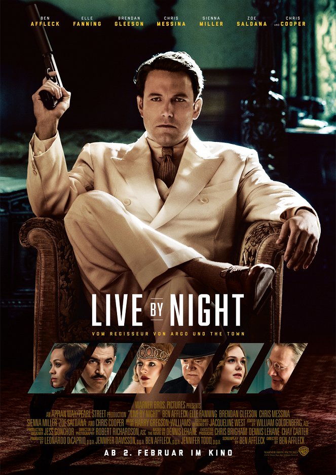 Live by Night - Plakate