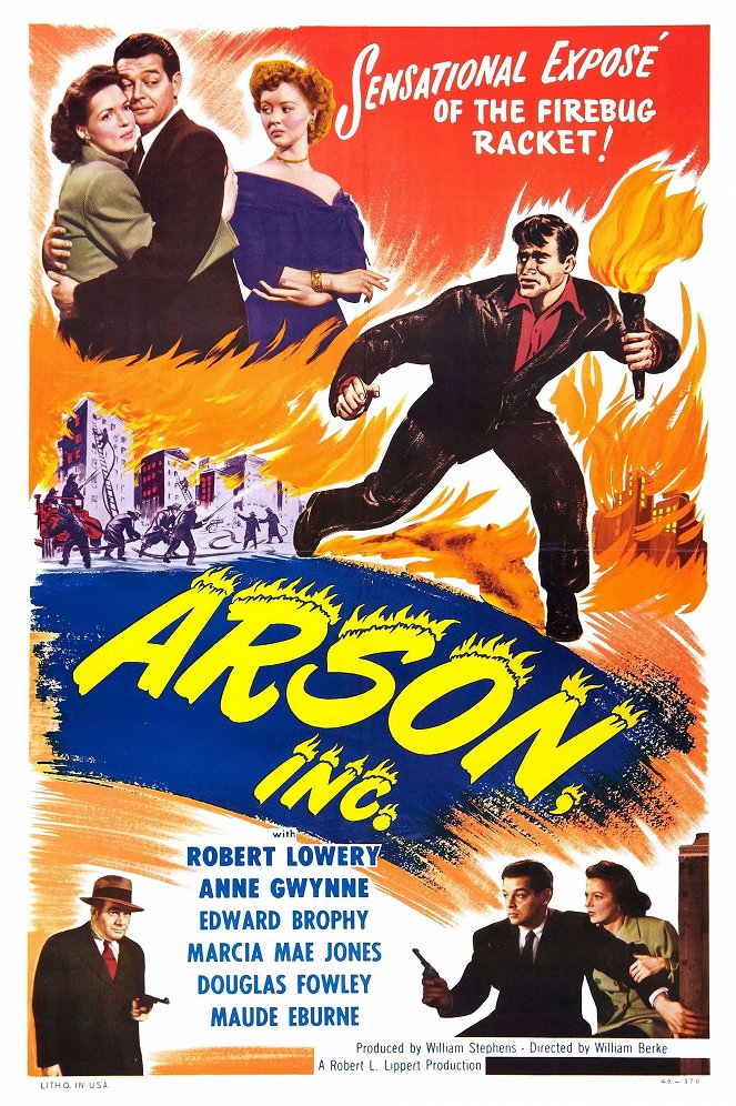 Arson, Inc. - Cartazes