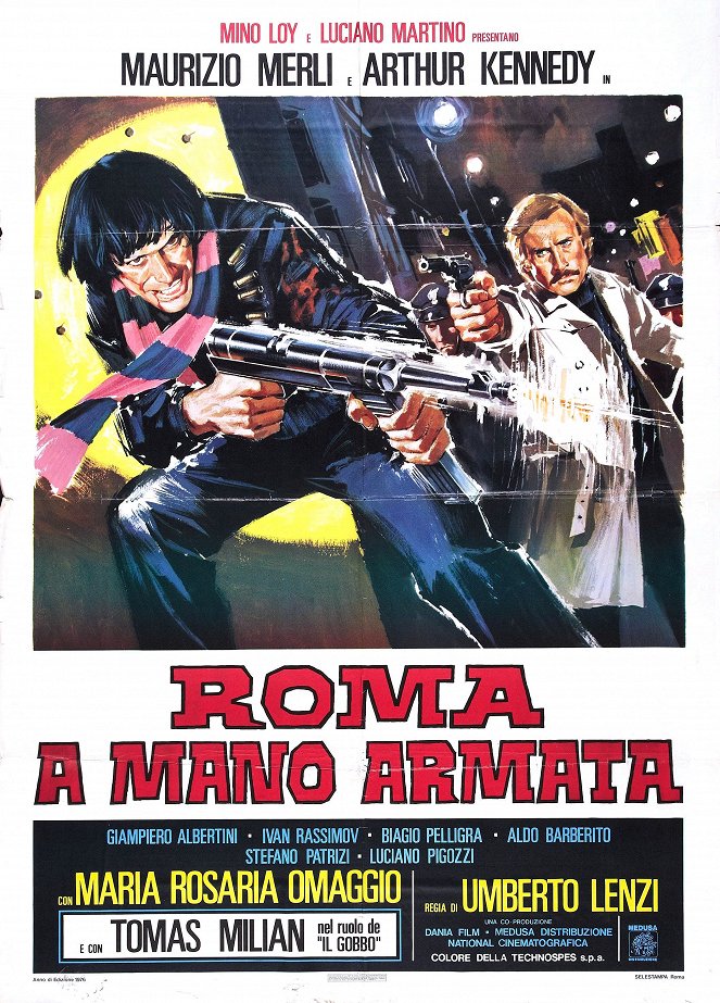 Roma a mano armata - Plakátok
