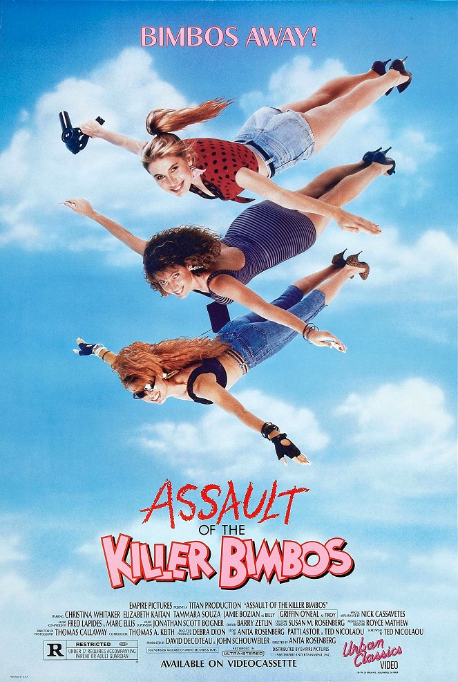 Assault of the Killer Bimbos - Plakate