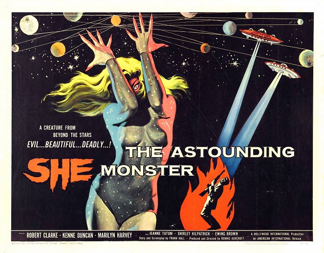 The Astounding She-Monster - Plakate