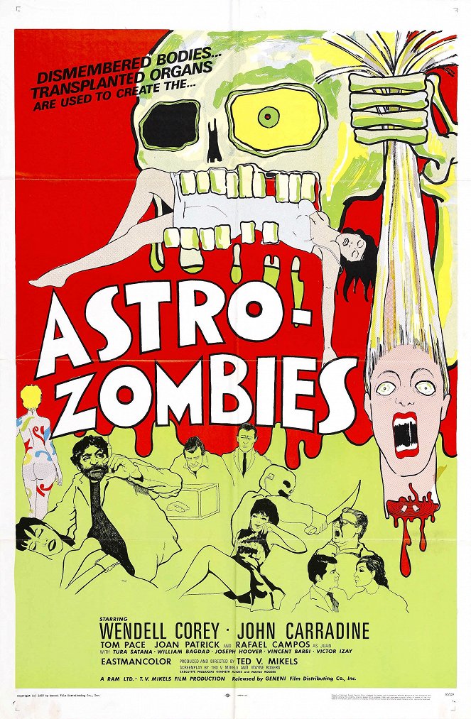 The Astro-Zombies - Carteles