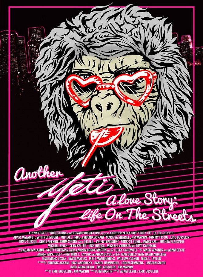 Another Yeti a Love Story: Life on the Streets - Carteles