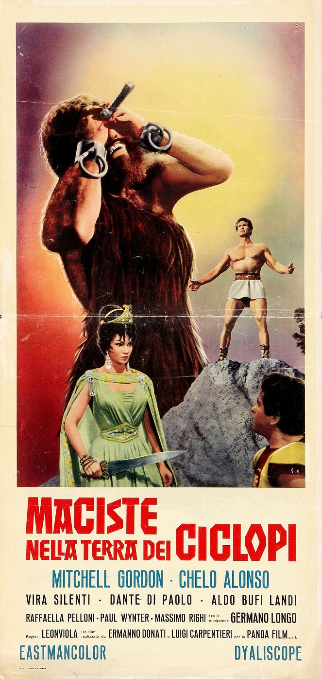 Maciste in the Land of the Cyclops - Posters