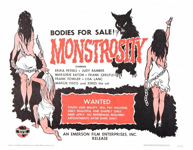 Monstrosity - Plakaty