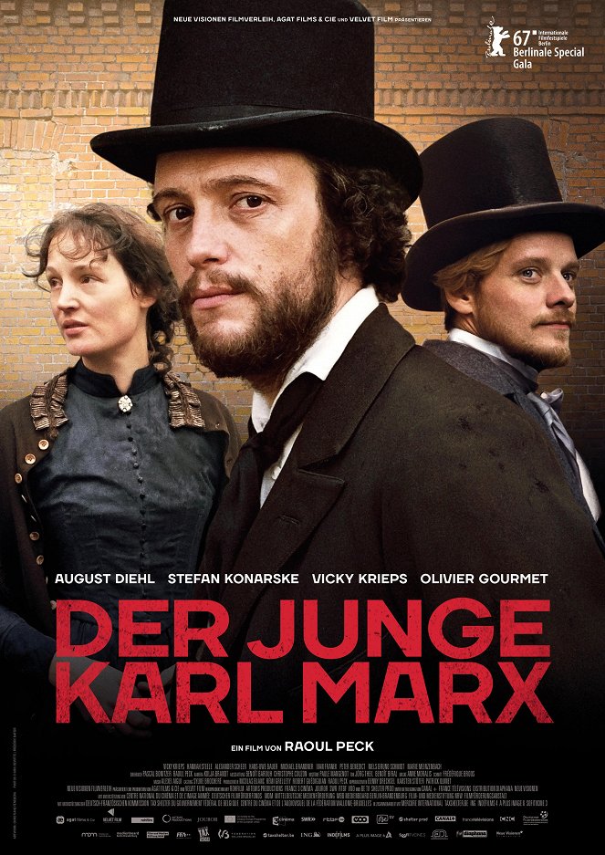 Le Jeune Karl Marx - Affiches