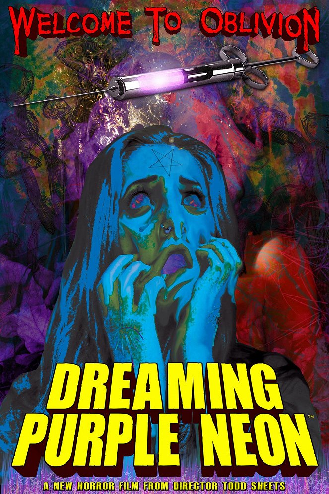 Dreaming Purple Neon - Affiches