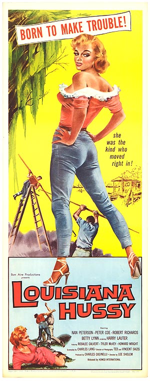 Louisiana Hussy - Affiches