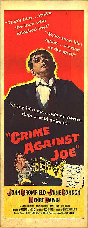 Crime Against Joe - Julisteet