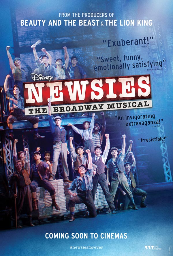 Disney's Newsies the Broadway Musical - Affiches