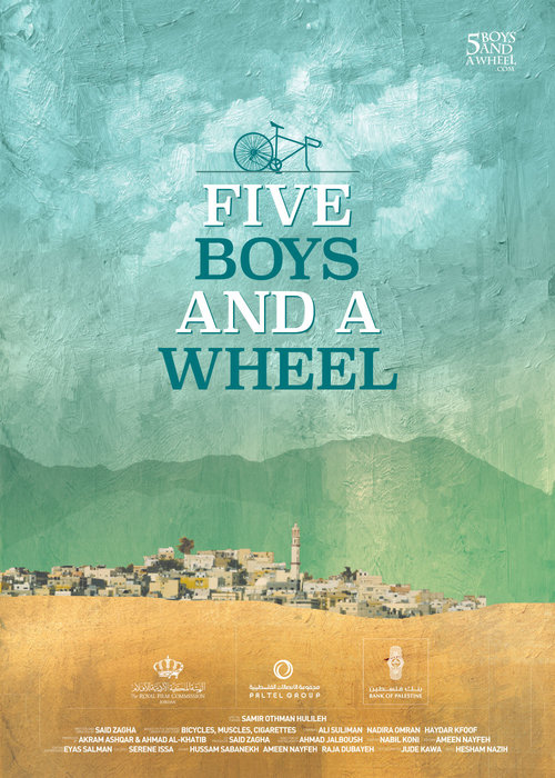 Five Boys and A Wheel - Plakaty