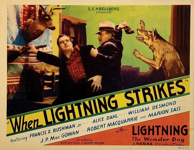 When Lightning Strikes - Plakate