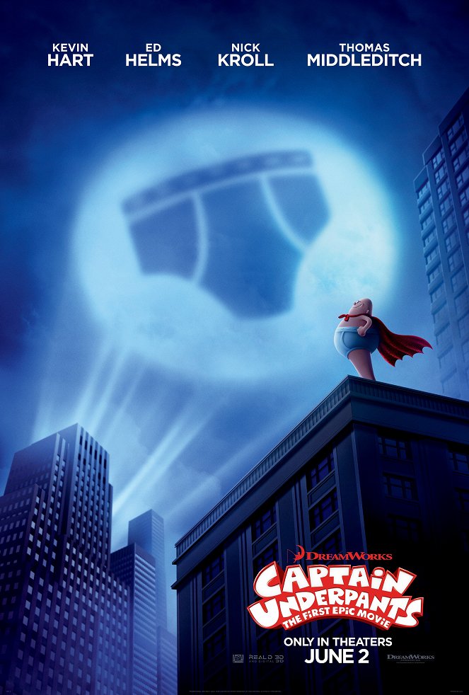 Captain Underpants: The First Epic Movie - Julisteet