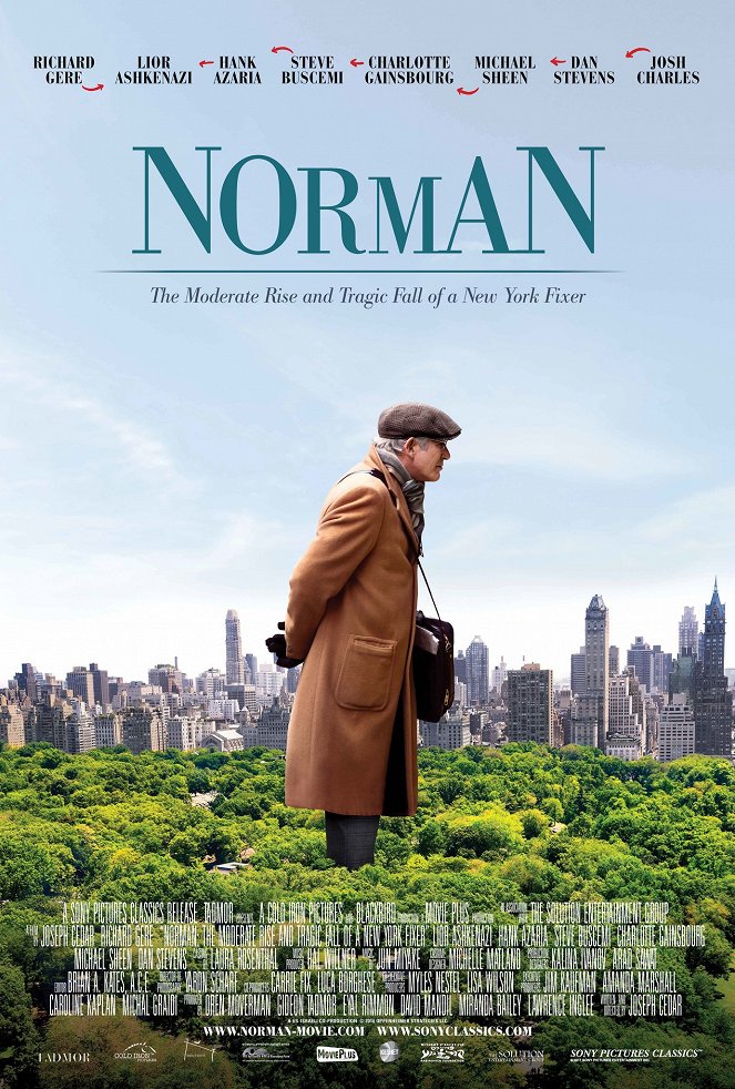 Norman: The Moderate Rise and Tragic Fall of a New York Fixer - Julisteet