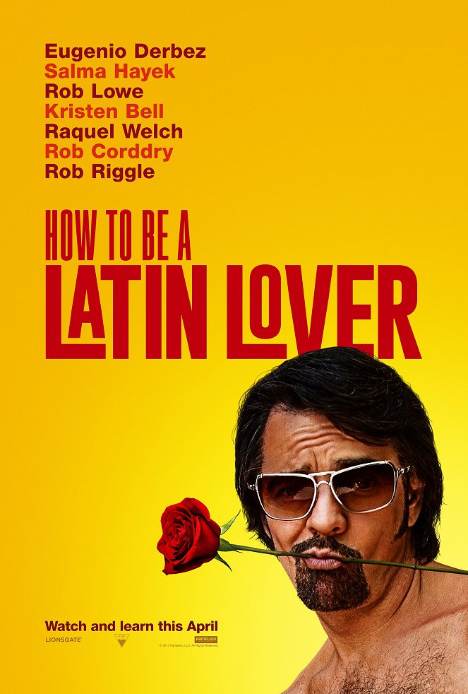Cómo ser un Latin Lover - Carteles