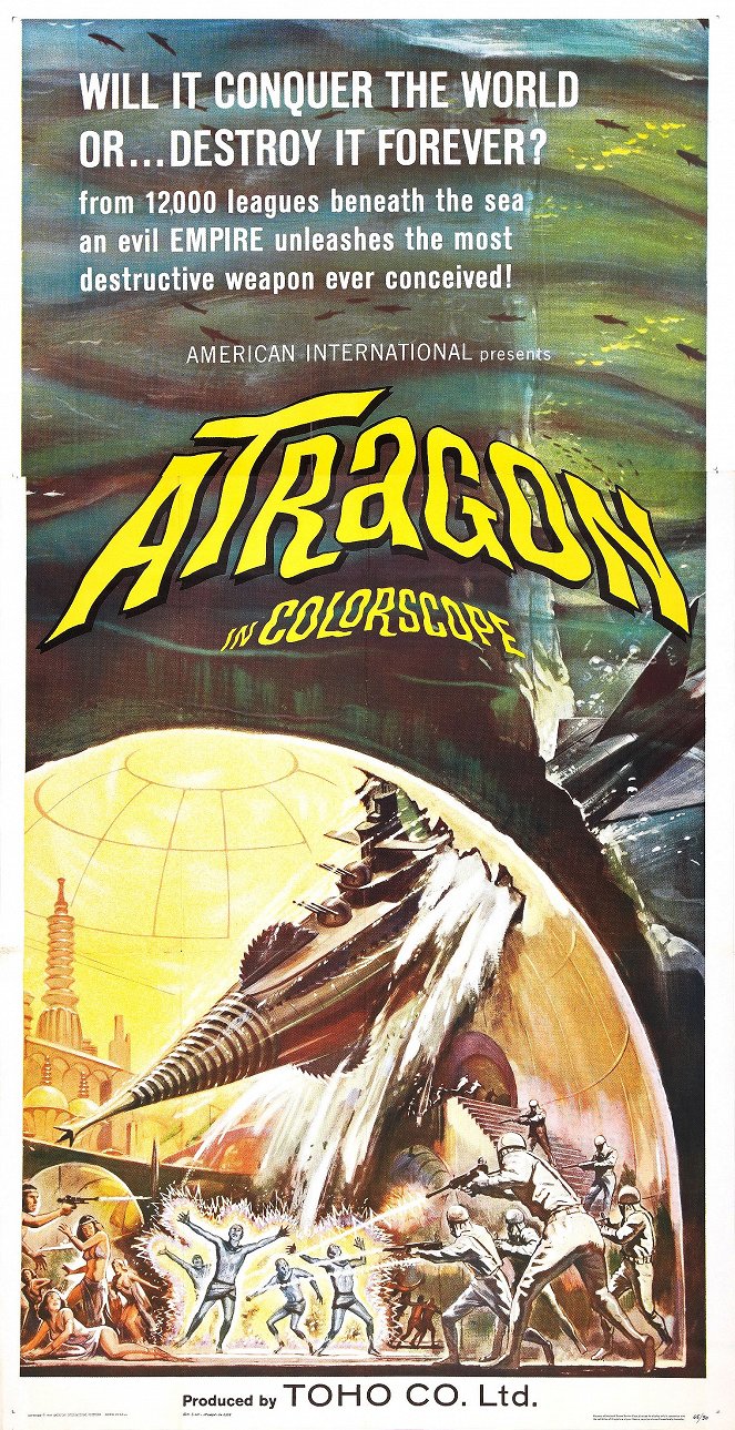 Atragon - Posters