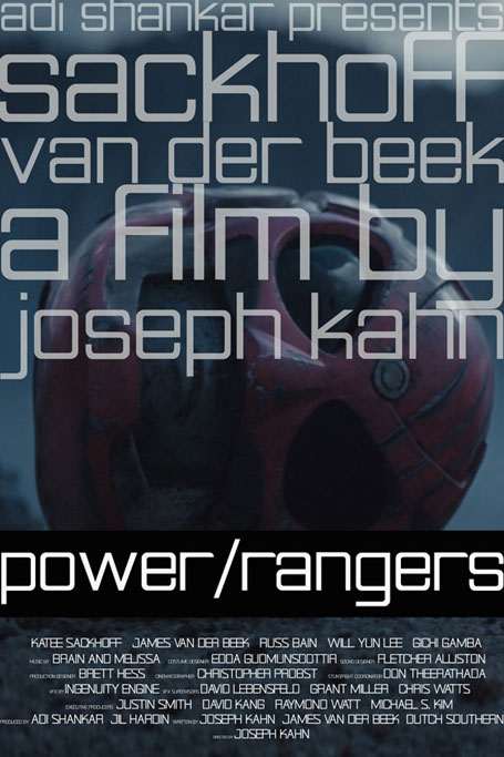 Power/Rangers - Posters