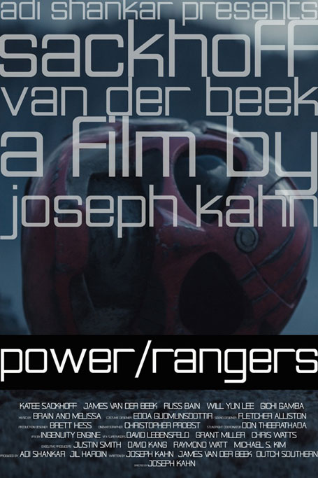 Power/Rangers - Julisteet