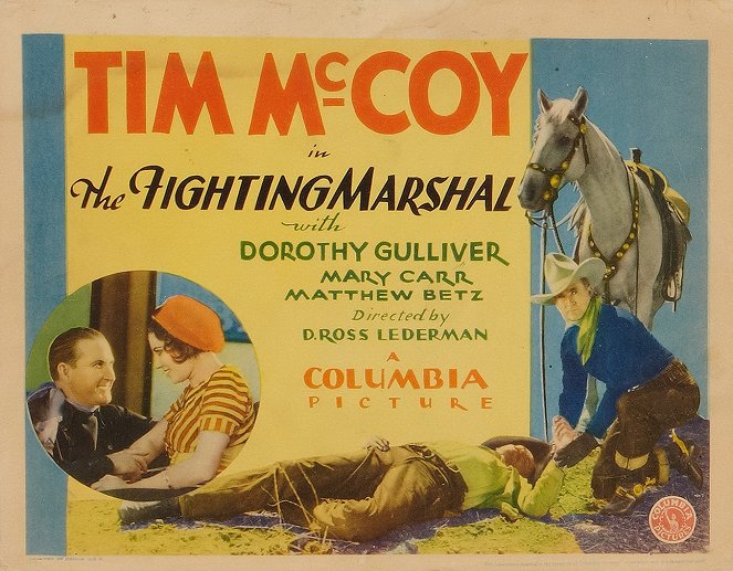 The Fighting Marshal - Affiches