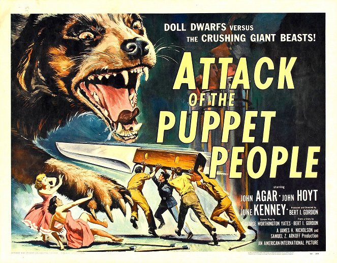 Attack of the Puppet People - Plakaty