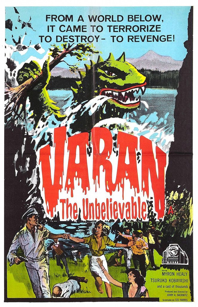 Varan the Unbelievable - Posters