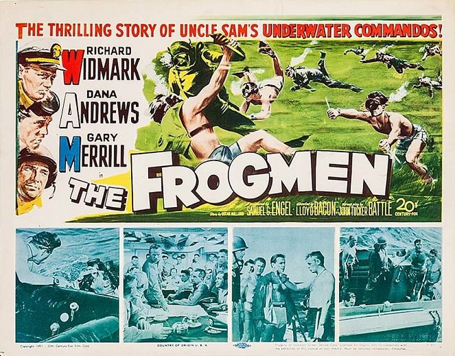The Frogmen - Plakaty
